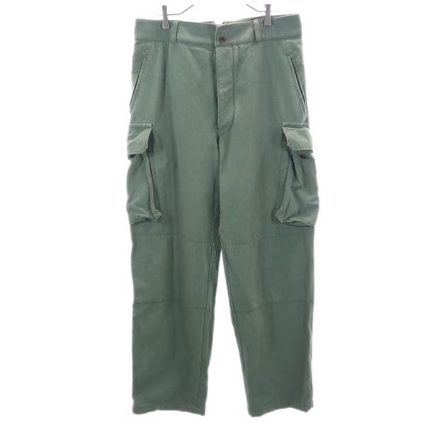 マーティーアンドサンズ 日本製 カーゴパンツ 3 カーキ MAATEE&SONS ボタンフライ メンズ