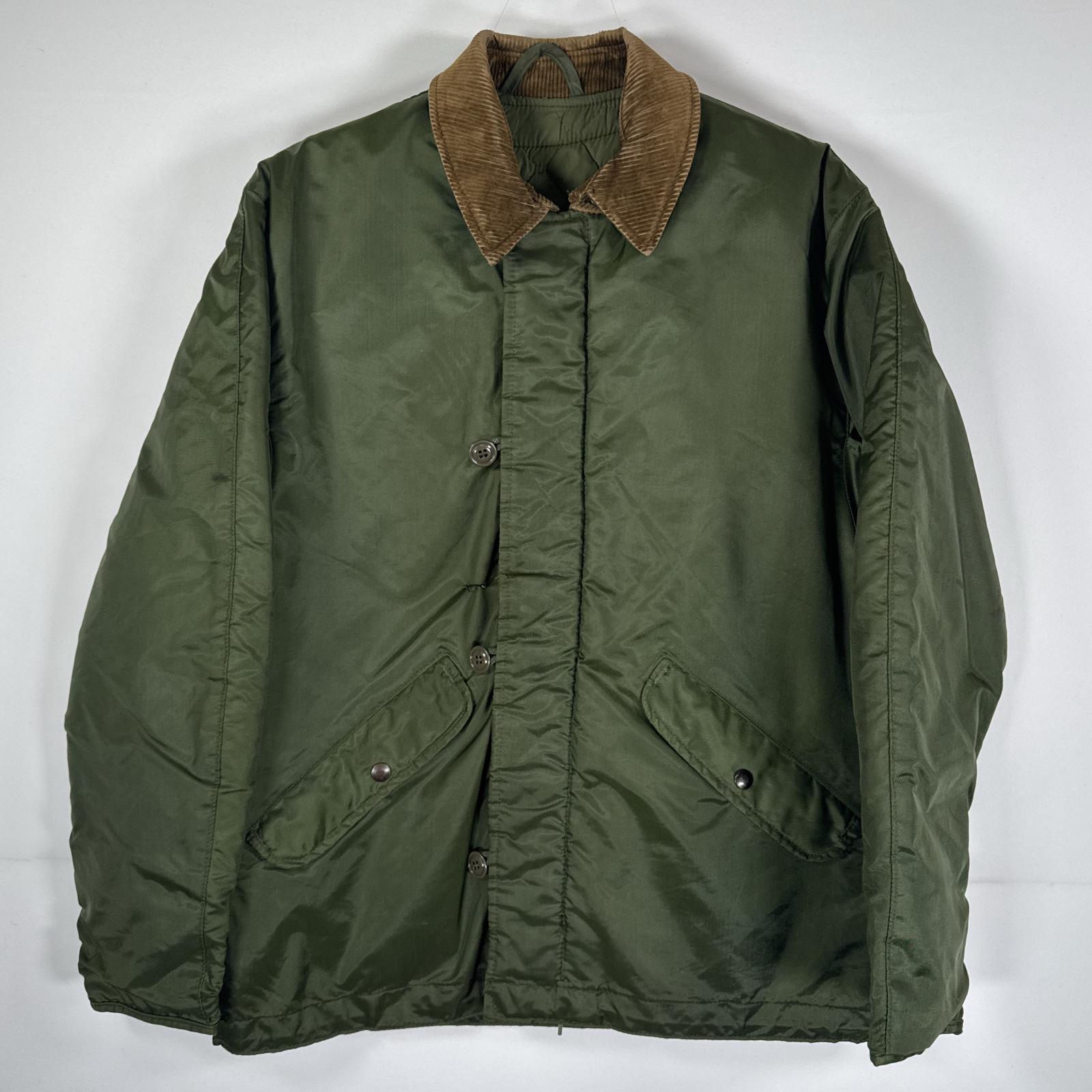 古着 ヴィンテージ ミリタリージャケット A-1 デッキジャケット 米軍 フィールドジャケット オリーブグリーン メンズ