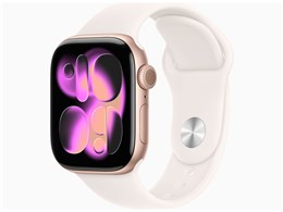 Apple Watch Series 11 GPS+Cellularモデル 42mm MF8E4J/A [ローズゴールド・ライトブラッシュスポーツバンド S/M]