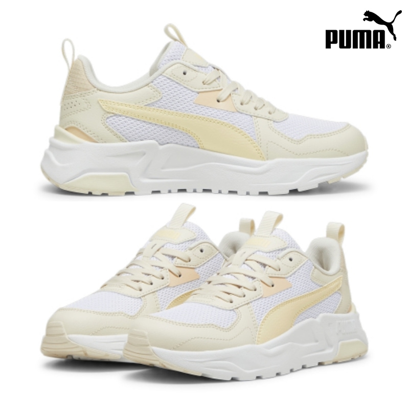 [PUMA] プーマ スニーカー トリニティ ライト アイボリー クリーム / Trinity Lite Frosted Ivory WhiteCreamy Vanilla