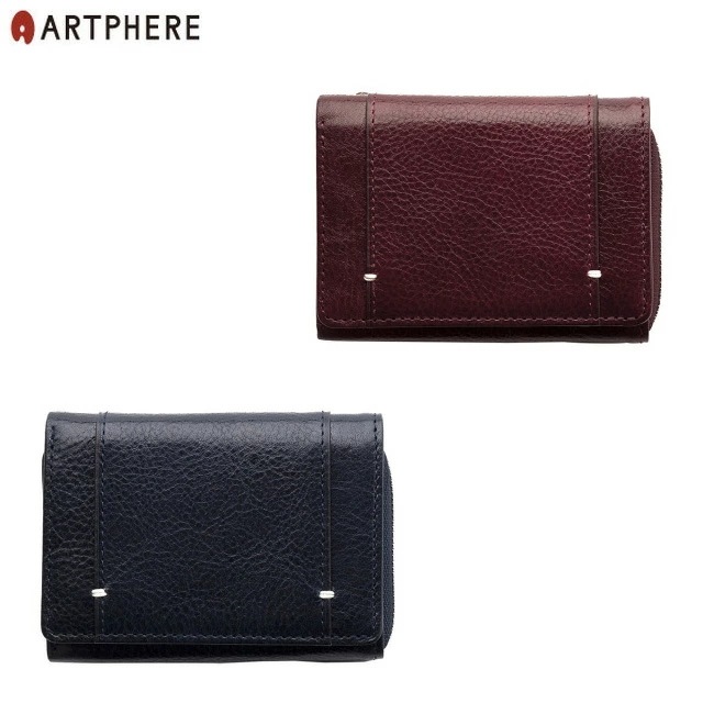 出産祝い トーテムリボー アートフィア 財布 Art42 Trv03w 三つ折り財布 コインケース コインケース カラー ワイン Comptonmarbling Co Uk