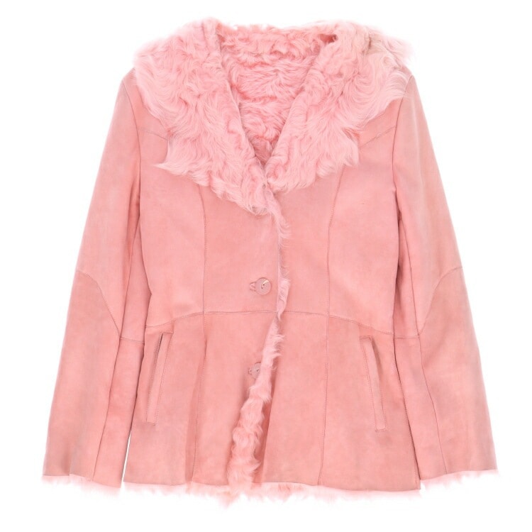 【激安 特価】訳あり チキャンラム Wフェイス ファー ジャケット ピンク 送料無料 レディース ギフト プレゼント 21,754円
