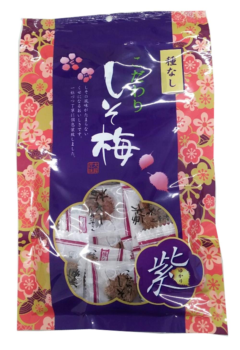 ダイショウ 大昇 こだわりしそ梅 紫 53g×10個