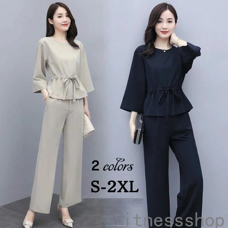 新生活 セットアップ レディース 秋 冬 40代 50代 セットアップ パンツスーツ レディース 40代 おしゃれ 春 夏 2点セット 秋物 入学式 七分袖 服 母 ジャケット ママ
