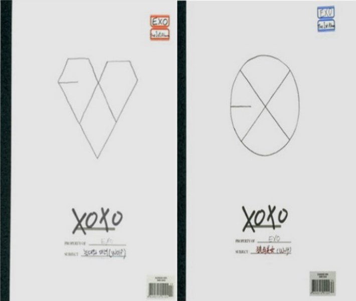 EXO 正規 1集 XOXO kiss hug 中国語