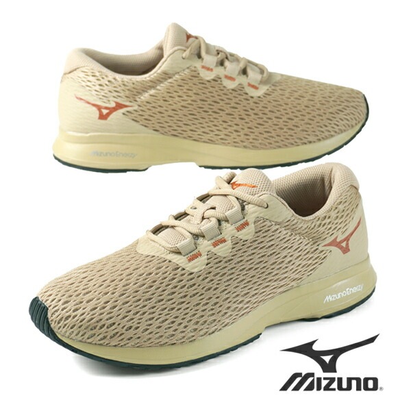 男性 ME-03 B1GE215249 ウォーキングシューズ 涼しい 高通気性 カジュアル MIZUNO ENERZY 3E相当 サンド シンプル スポーティー おしゃれ 5,378円