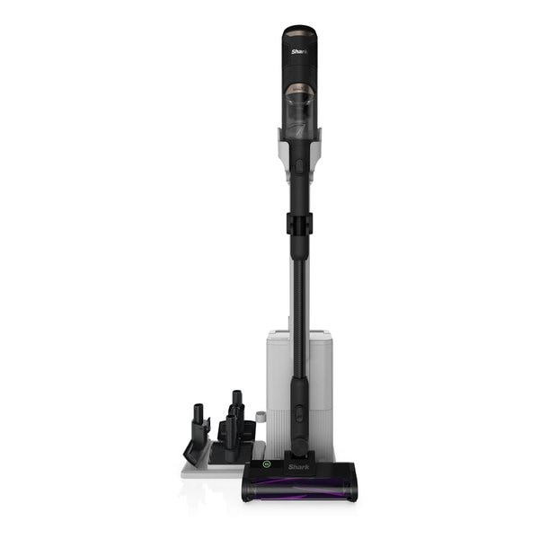 コードレススティッククリーナー CleanSenseiQ＋ 自動ゴミ収集ドック メタルブラック IW3241JBK