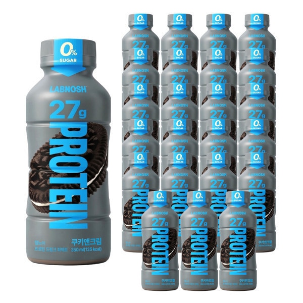 ラップノッシュ プロテインドリンク パーフェクト クッキー＆クリーム 350ml（24本入り）(贈呈品なくなり次第贈呈終了)