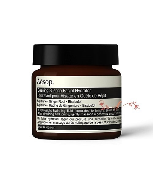Ae　sop　シーキング サイレンス フェイシャル ハイドレーター 60mL／クリーム 正規品 うるおい スキンケア 肌を落ち着かせる クリーム 日中用 保湿クリーム 植物由来 スキンケア