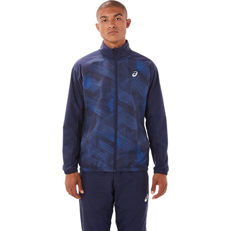 ウーブンジャケット（裏トリコット起毛） メンズ L ピーコート #2041A207-400