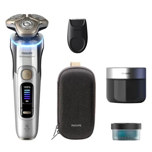 PHILIPS XP9404／21 シェーバー i9000プレステージ ウルトラ 回転刃 自動洗浄器付 クローム