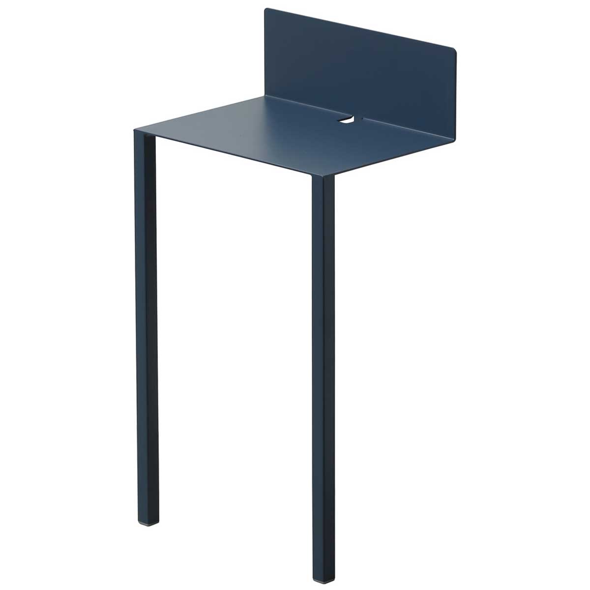 ミニテーブル イデアコ ウォールテーブルB5 ideaco minimal steel furniture WALL Table B5 ネイビー