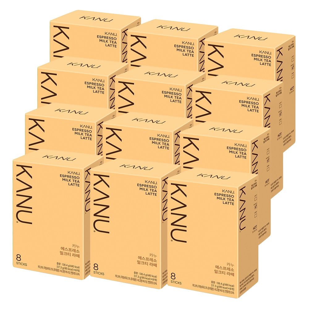 エスプレッソ ミルクティー ラテ 8本 x 12箱 計96本