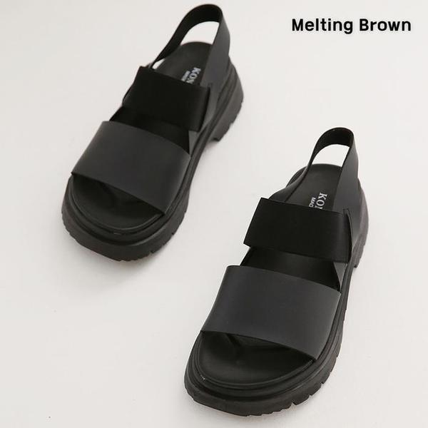 メンズ背が高くなるバンディング夏サンダル メンズサンダル