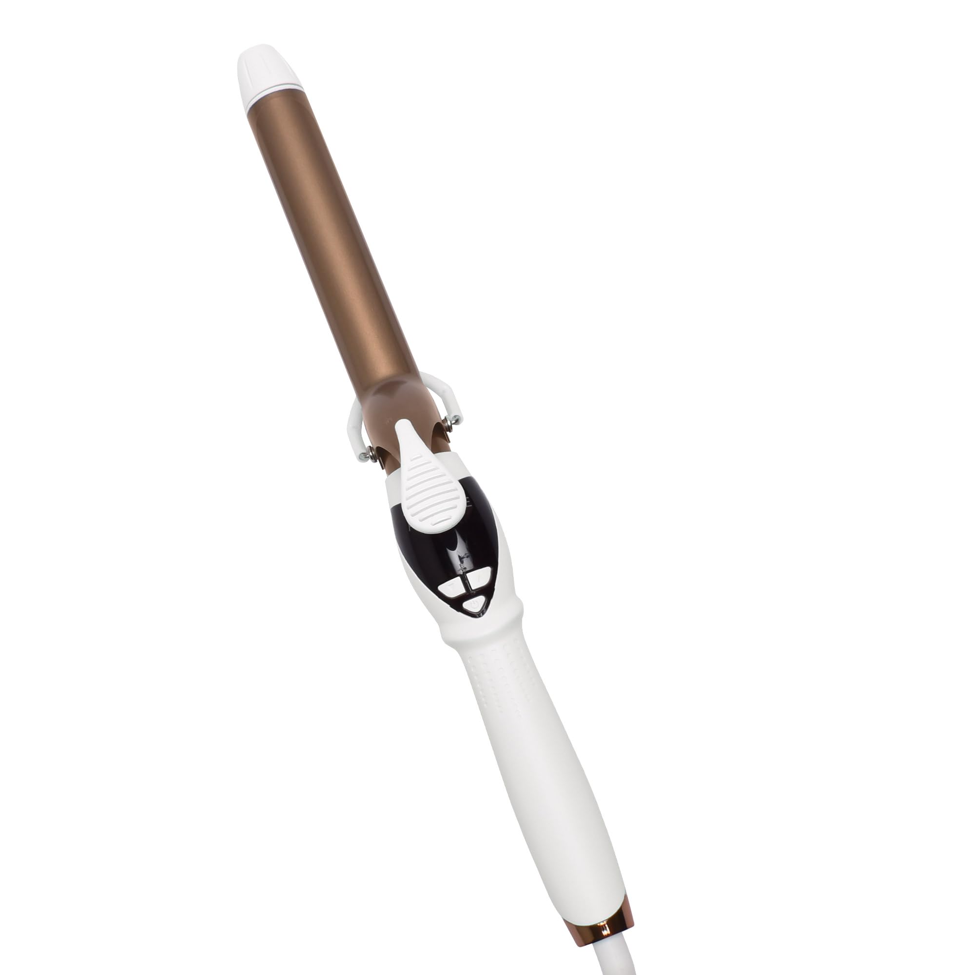 ANLIETTE ヘアアイロン カールアイロン 25mm 海外対応 立ち上げ最短約30秒 超軽量 80℃～210℃ AN-003 ミルキーホワイト