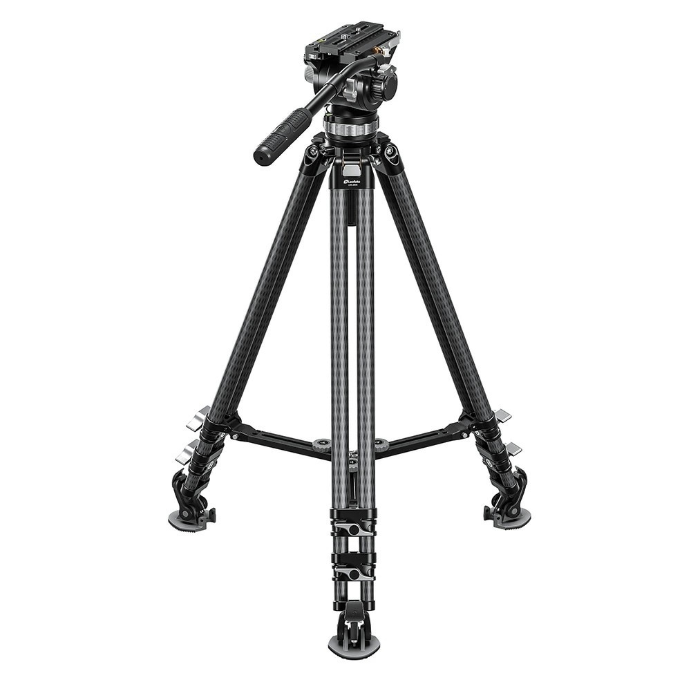 Leofoto(レオフォト) LVC-253C+BV-20 カーボンシネマ三脚雲台セット［LVCシリーズ最大脚径25mm3段アルカスイス対応］