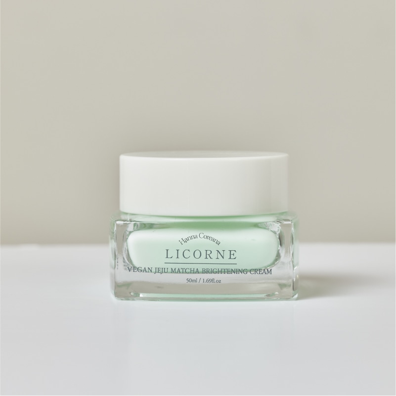 ビーガン 済州島 抹茶 びはく クリーム 50ml 永久びはく 鎮静