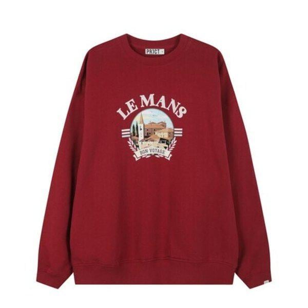 AK平沢店プロジェクトM (女性) テリーオーバーフィットグラフィックマンツーマン(EPF4TR2701)