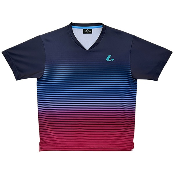 LUCENT ルーセント Uni ゲームシャツ 襟なし テニス ゲームシャツ XLH3656 半袖