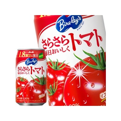 45営業日以内に出荷アサヒ バヤリース さらさら毎日おいしくトマト 350g缶48本[24本2箱] 5,116円