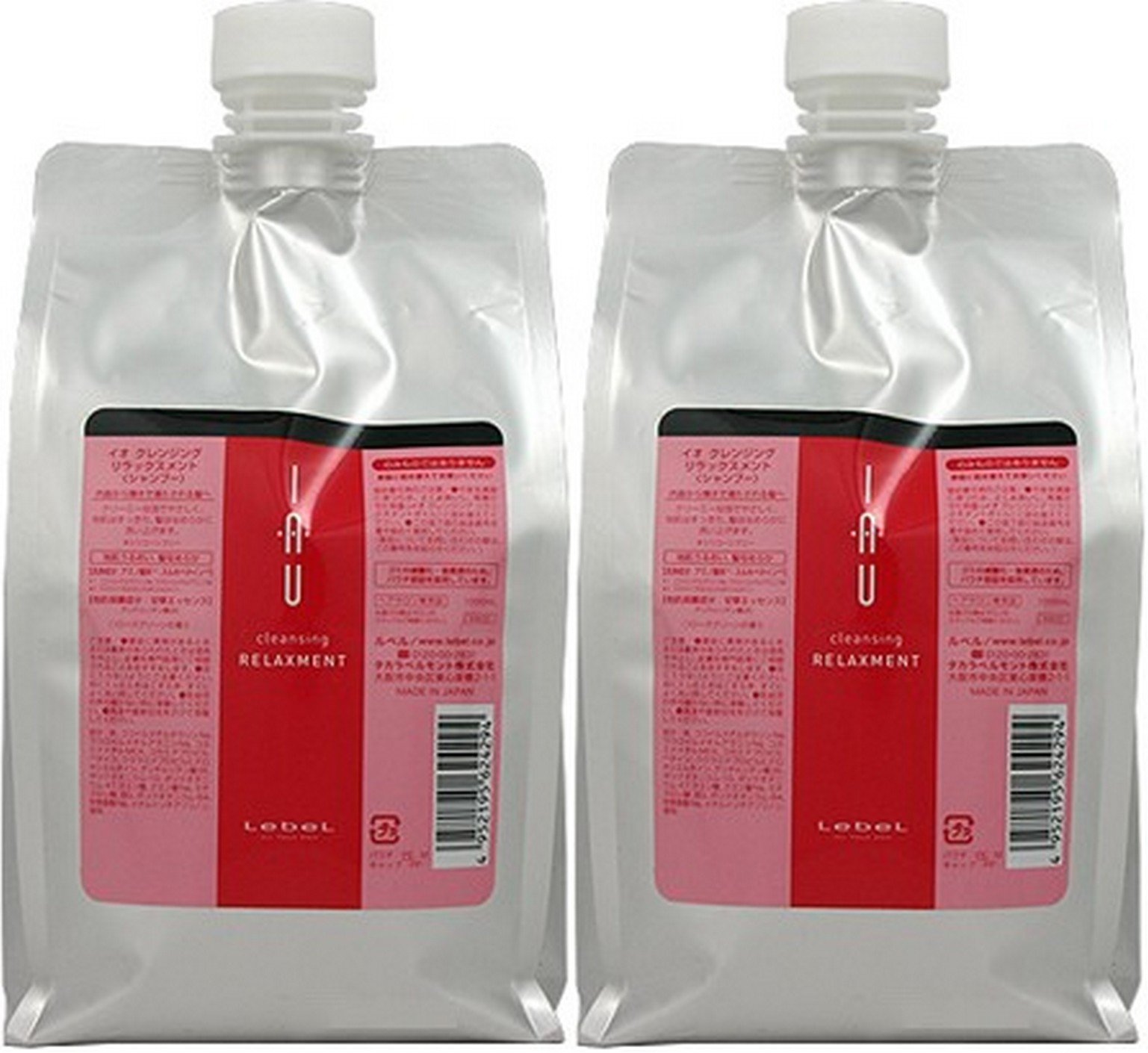 X2個セット ルベル イオ クレンジング リラックスメント 1000ml シャンプー 詰替用 LebeL IAU 8,011円