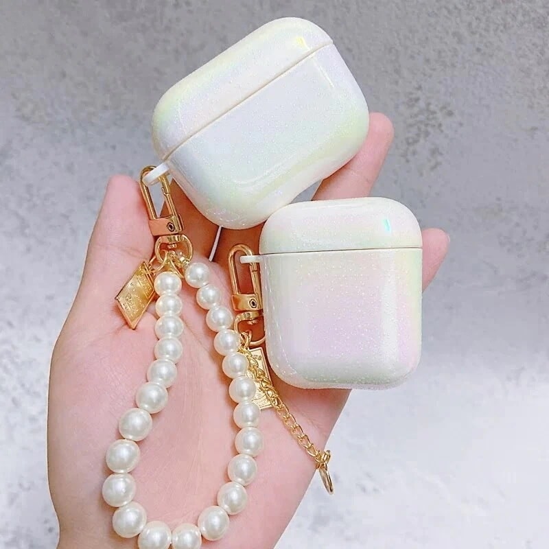 AirPods用ファッションドリームウォータードロップハードイヤホンケース123Proワイ