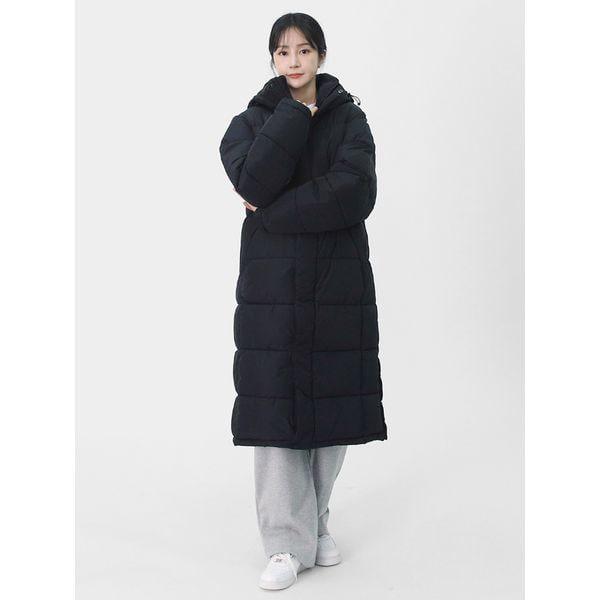 女性の冬のベーシックアウター ダウンライク ロングパディング LHZ019_P412582294