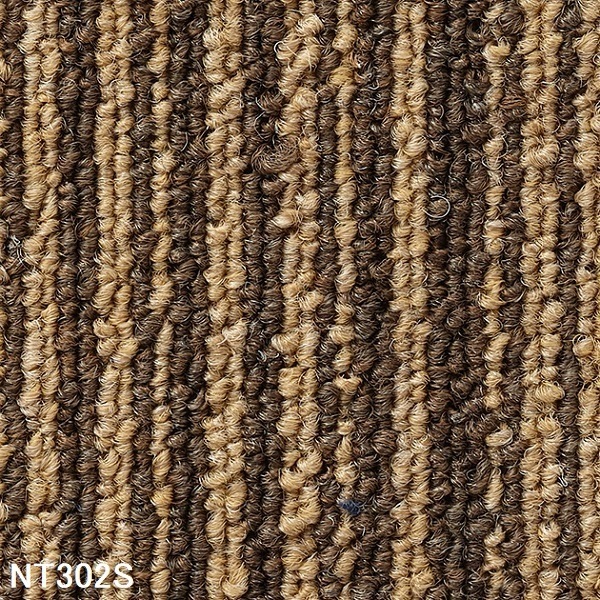 (12枚セット) 耐候性・耐薬品性・静電性に優れた カーペットタイル 裏面のり付加工 VALUE LINE NT-302S 日本製 タイルカーペット