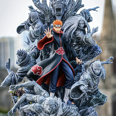 NARUTOナルト　ペイン　PVC製 国内即日発送 NARUTO-ナルト- 疾風伝 フィギュア ペイン六道 全7