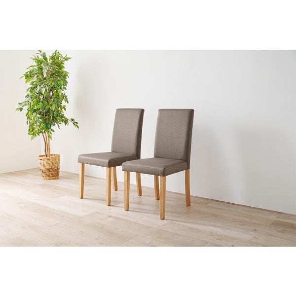 ダイニングチェア 椅子 ファブリック 2脚セット おしゃれ 北欧 シンプル 高級感 チェア いす イス 座面高44cm