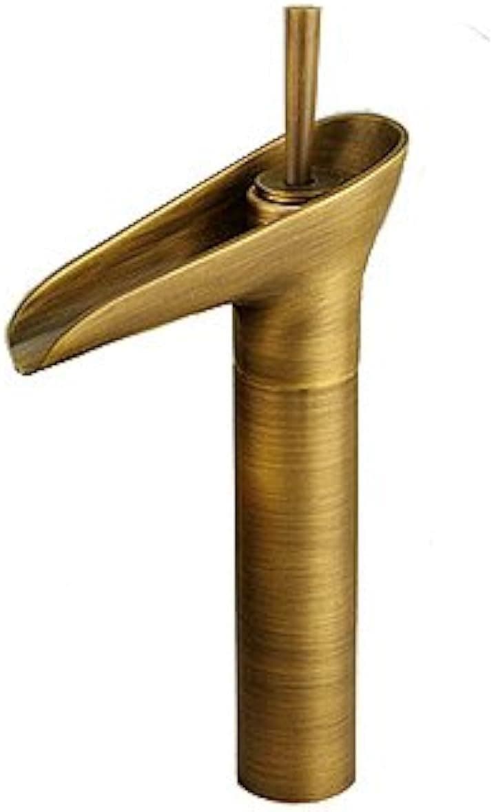洗面用 竹型 アンティーク 混合水栓 水栓蛇口 シングルレバー 洗面台 ロング水栓 手洗い鉢 トール水栓 手洗いボウル SK57 8,020円