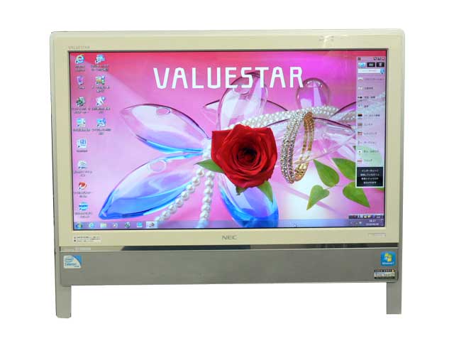 液晶一体型 Windows7 デスクトップパソコン 中古パソコン NEC Celeron DVD 4GB/500GB 送料無料 中古