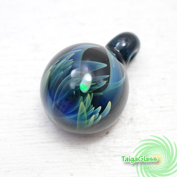 ペンダントトップ パイレックス ガラスペンダント TaigaGlass