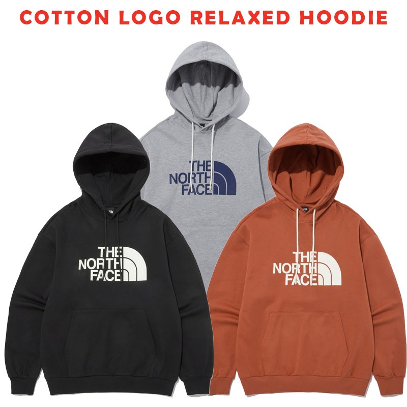 韓国正規品保証 関税負担なし NM5PP41A COTTON LOGO RELAXED HOODIEデイリー 基本 着装 男子 女子 人気 韓国 ファッション 男女共用 アウトドア