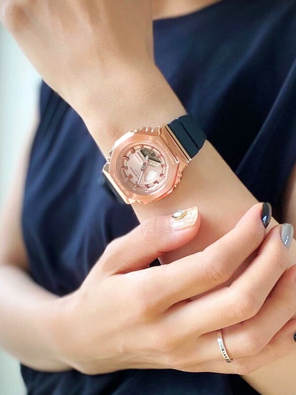 【国内正規販売店】時計 腕時計 レディース メンズ GM-S2100PG-1A4JF 19,272円