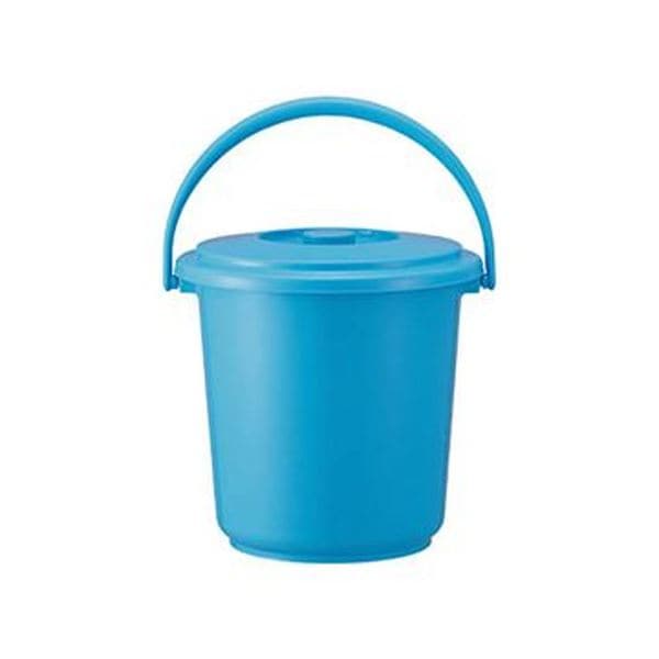 （まとめ）TRUSCO エコポリバケツ 15LRBK-15 1個（フタ別売）(×10セット)