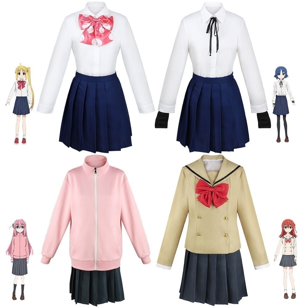 孤独ロック喜多郁代cos后藤一里c服山田凉伊地知虹夏孤独ロックcos服