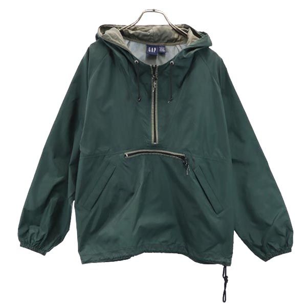 オールド USA製 ナイロン マウンテンパーカー S 深緑 レディース