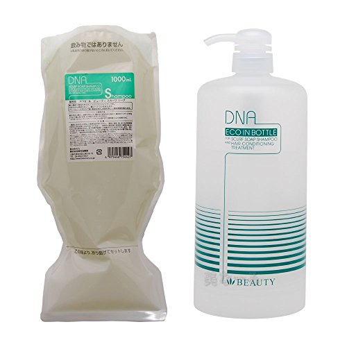 ハツモール ビューティースカーフソープ ＤＮＡ シャンプー 1000ml ＆専用空ボトル 5,297円