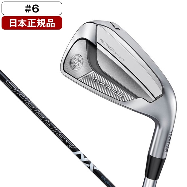 日本正規品 inpres DRIVESTAR インプレスドライブスター TypeS 単品アイアン 2025年モデル Speeder NX for YamahaM425iカーボンシャフト(SR) I#6