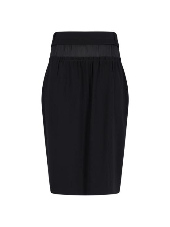 MAISON MARGIELA Women Mid Skirts S51ME0040 M35517 900 Black