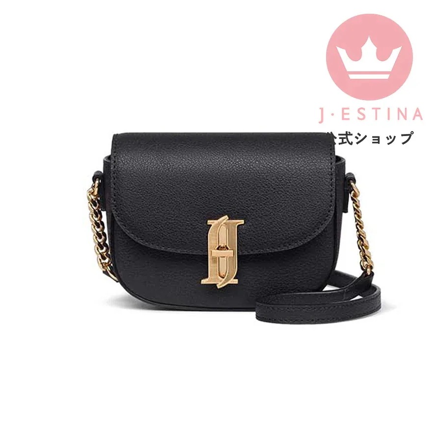 JOELLE FALLIN ラウンドミニショルダーバッグ(BLACK)IU パクミニョン 韓国ドラマ 韓国ファッション レディース アクセサリー