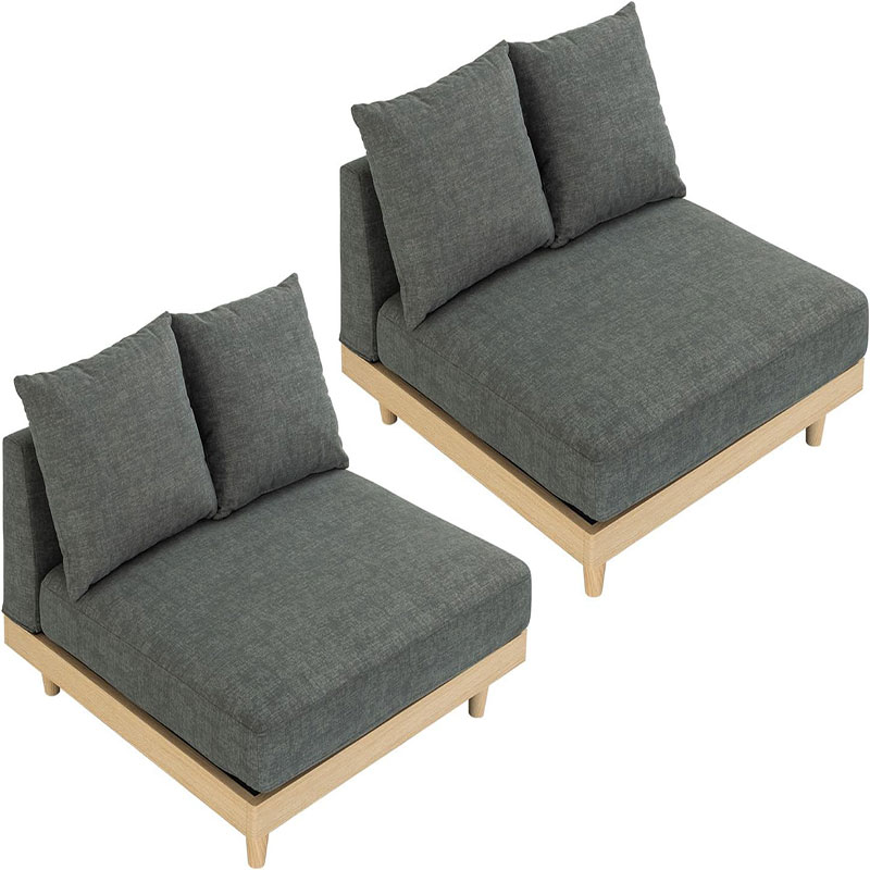 ソファー 1人掛け 一人用 ソファ 2台セット 幅88cm おしゃれ シンプル ローソファ ローソファー 一人暮らし 省スペース ファブリック 布 寝室 リビング