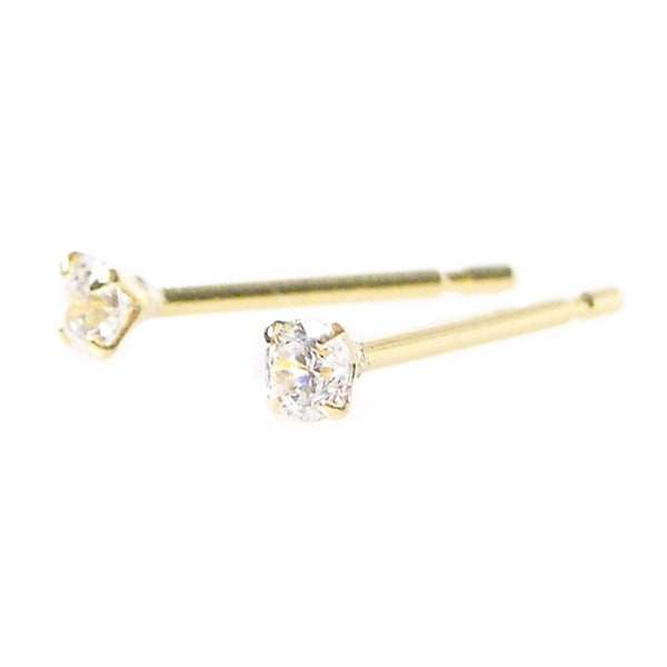 モアサナイト ピアス 18k k18 18金ゴールド モアッサナイト レディース 50代 40代 30代 60代 20代 小さい 小さめ アクセサリー 4本爪 シンプル 母の日 ギフト 女性用 5,382円