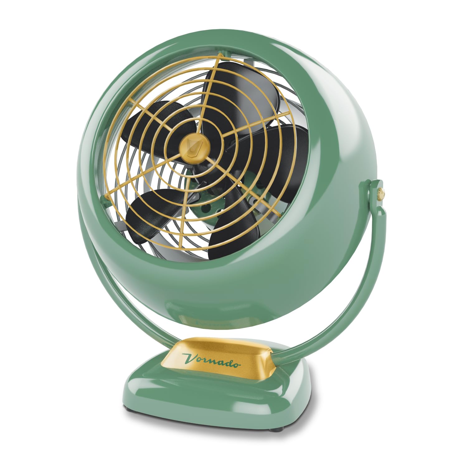 サーキュレーター 24畳 レトロ パワフル 省エネ 植物向き 部屋干し 3段階風量 アンティークグリーン VFAN2-JP