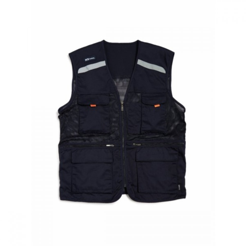 (K2 セーフティ) メッシュマルチポケットベスト (ネイビー) 21VE-612R_PMS21653N4 5,725円