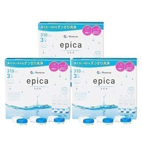 メガ割対象 エピカ(310ml3本入)3箱/ケア用品/sale10