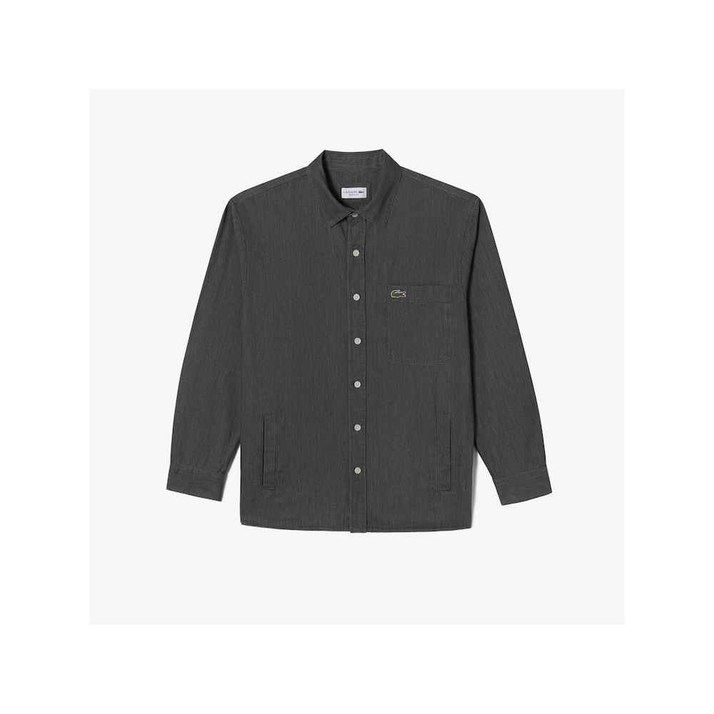 ラコステメンズデニムアウターシャツ CH432E-55G 050 Q2NCH432E-55G050