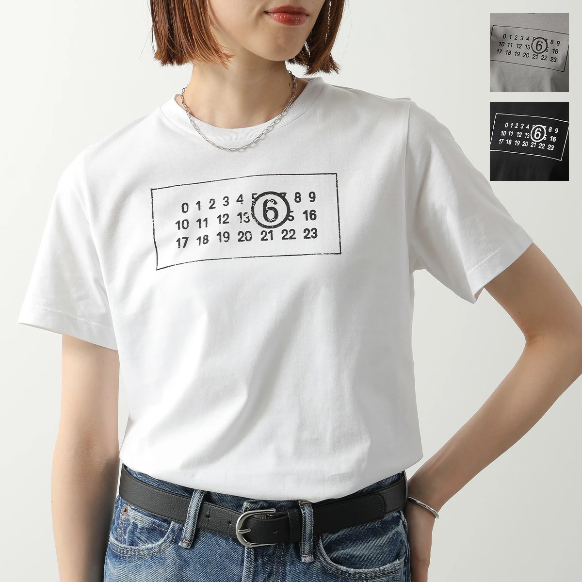 MM6 KIDS エムエムシックス メゾンマルジェラ キッズ Tシャツ【1枚単品】M60909 MM04I レディース ガールズ 半袖 カットソー ロゴT カラー3色