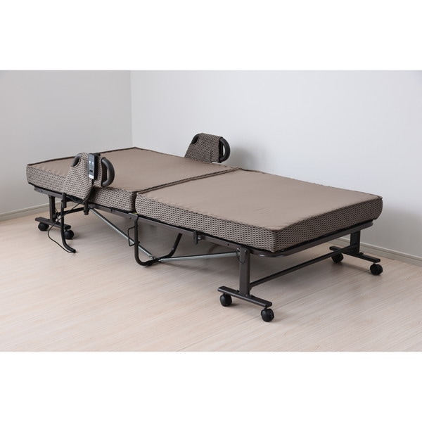 ELB-7A(GY)S グレー [電動折りたたみベッド ハイ取手] メーカー直送